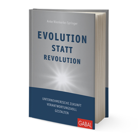 Buchabbildung Evolution statt Revolution von Dr. Anke Nienkerke-Springer